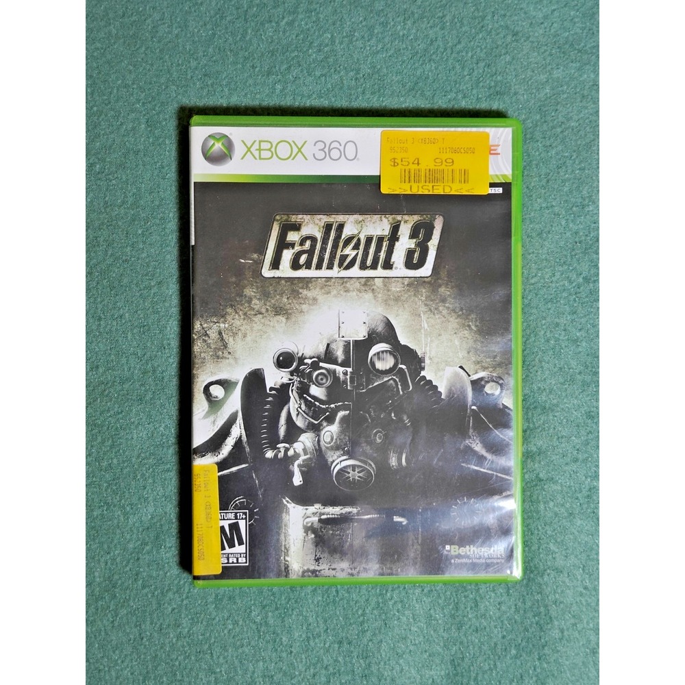 Fallout 3 Xbox 360 Complete Tested Bethesda With Case Manual